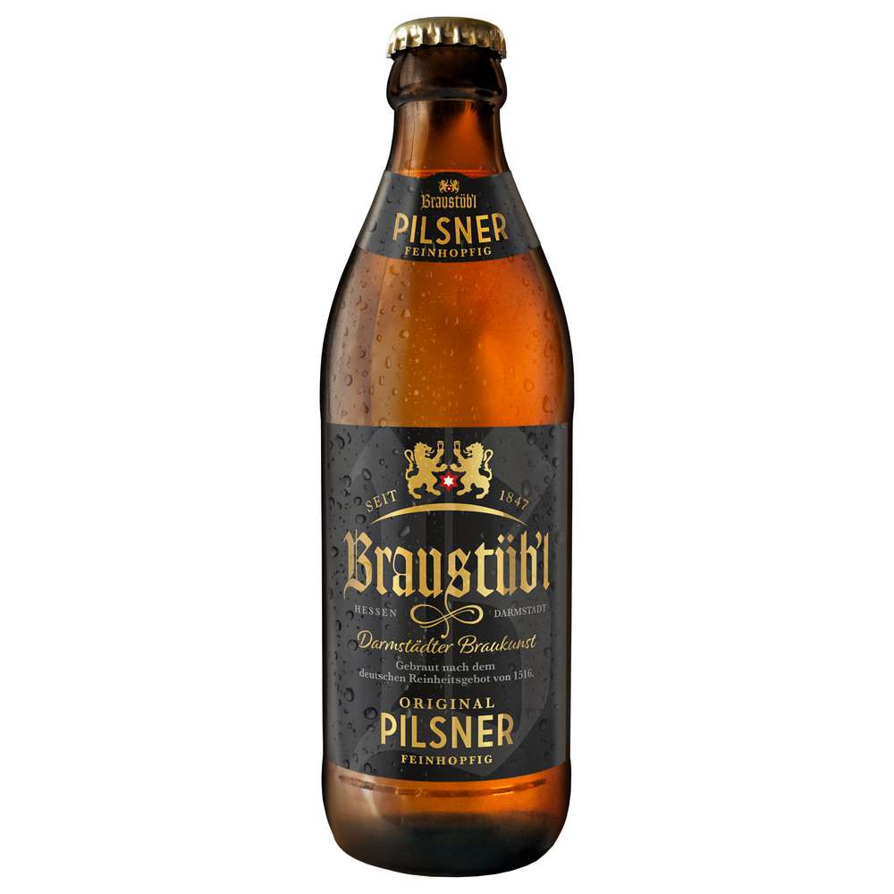 Produktabbildung Braustübl Bier Pilsener, feinhopfig
