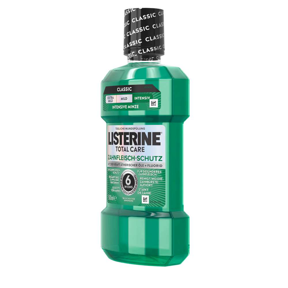 Produktabbildung Listerine Mundspülung Total Care, Zahnfleischschutz