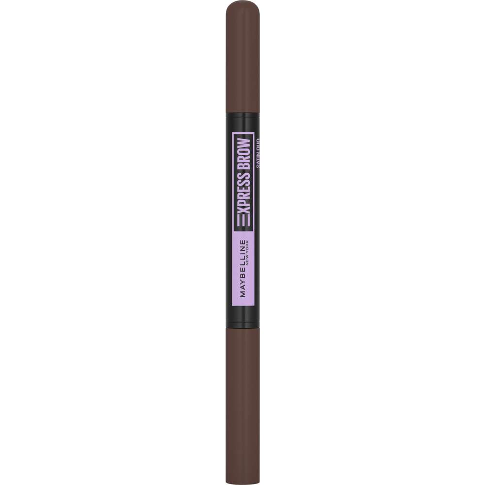 Produktabbildung Maybelline Augenbrauenstift Express Brow Satin Duo 04 Dark Brown
