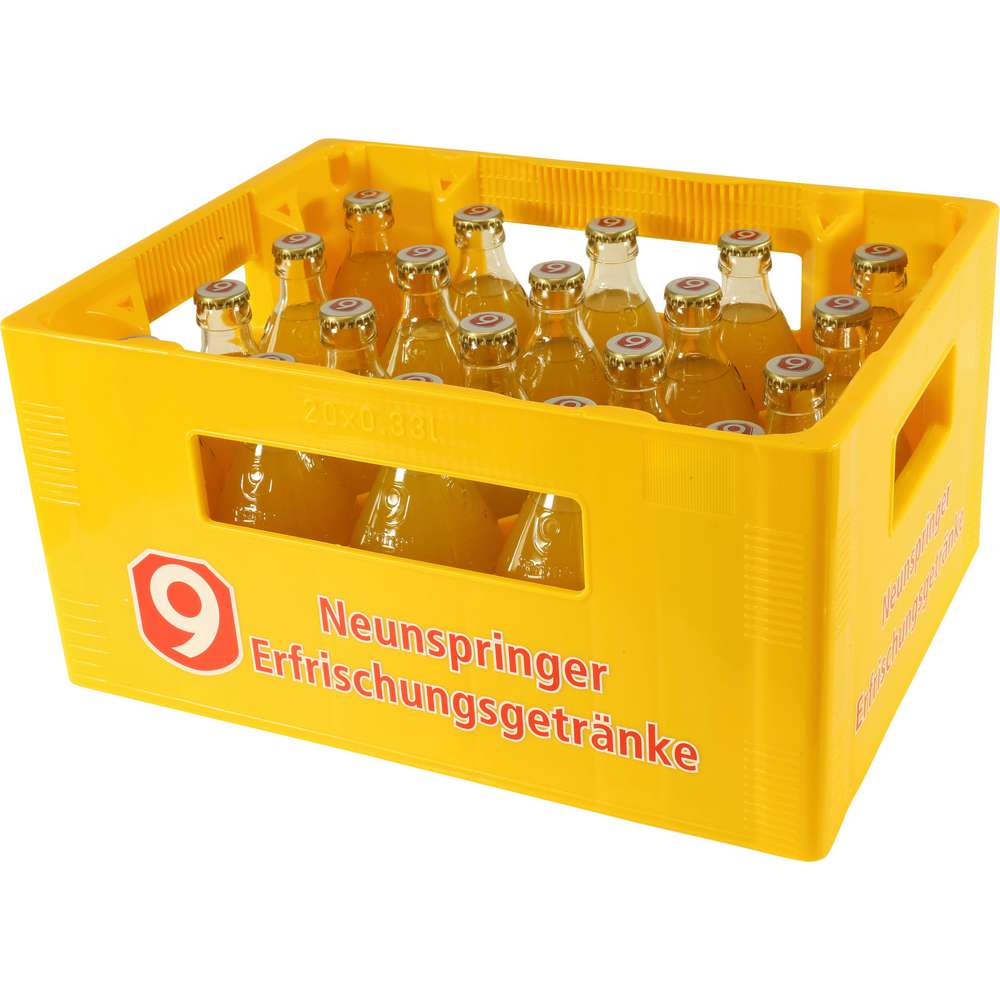 Produktabbildung Neunspringer Orangen-Limonade, Mandora (20x 0,330 Liter)
