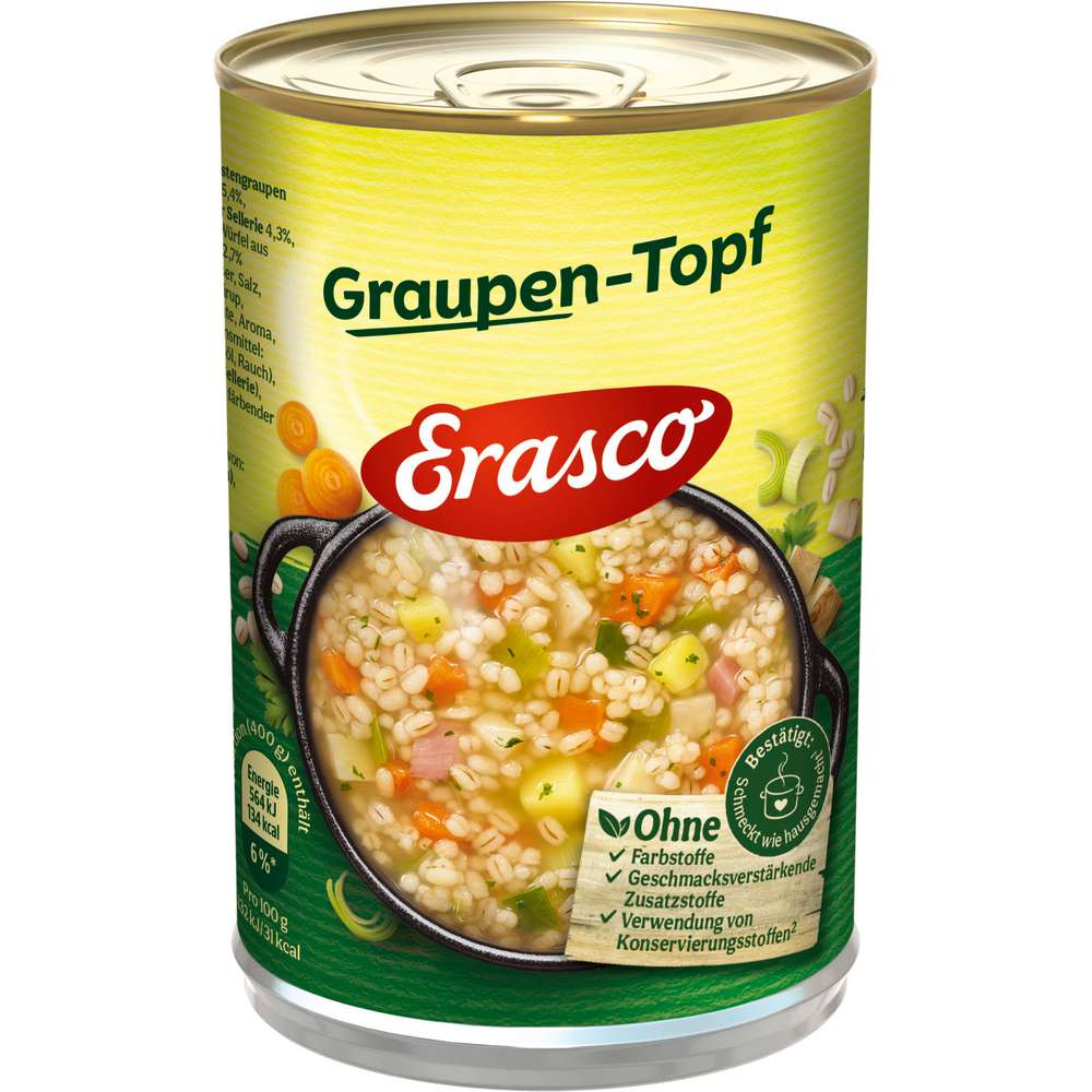 Produktabbildung Erasco Graupen-Topf