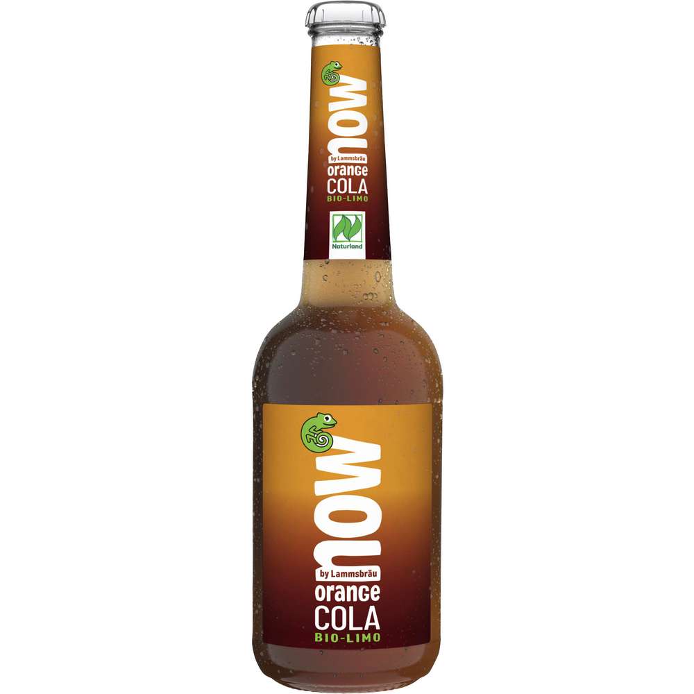 Produktabbildung now Bio Limonade Cola-Orange