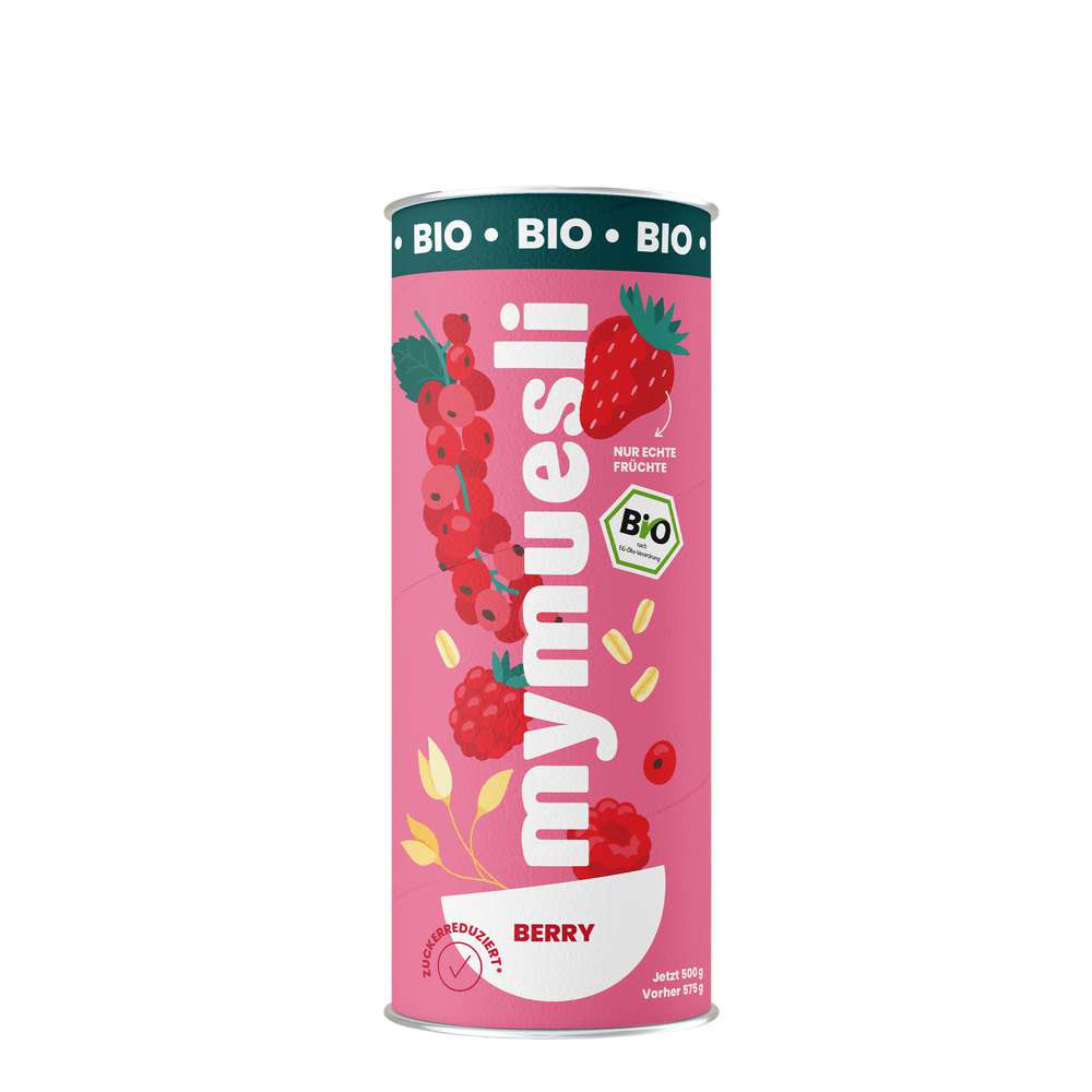 Produktabbildung MyMüsli Bio Berry-Müsli 