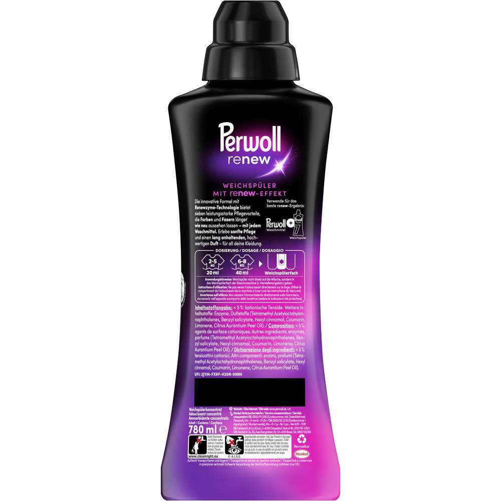 Produktabbildung Perwoll Weichspüler renew-Effekt, Floral Elixir