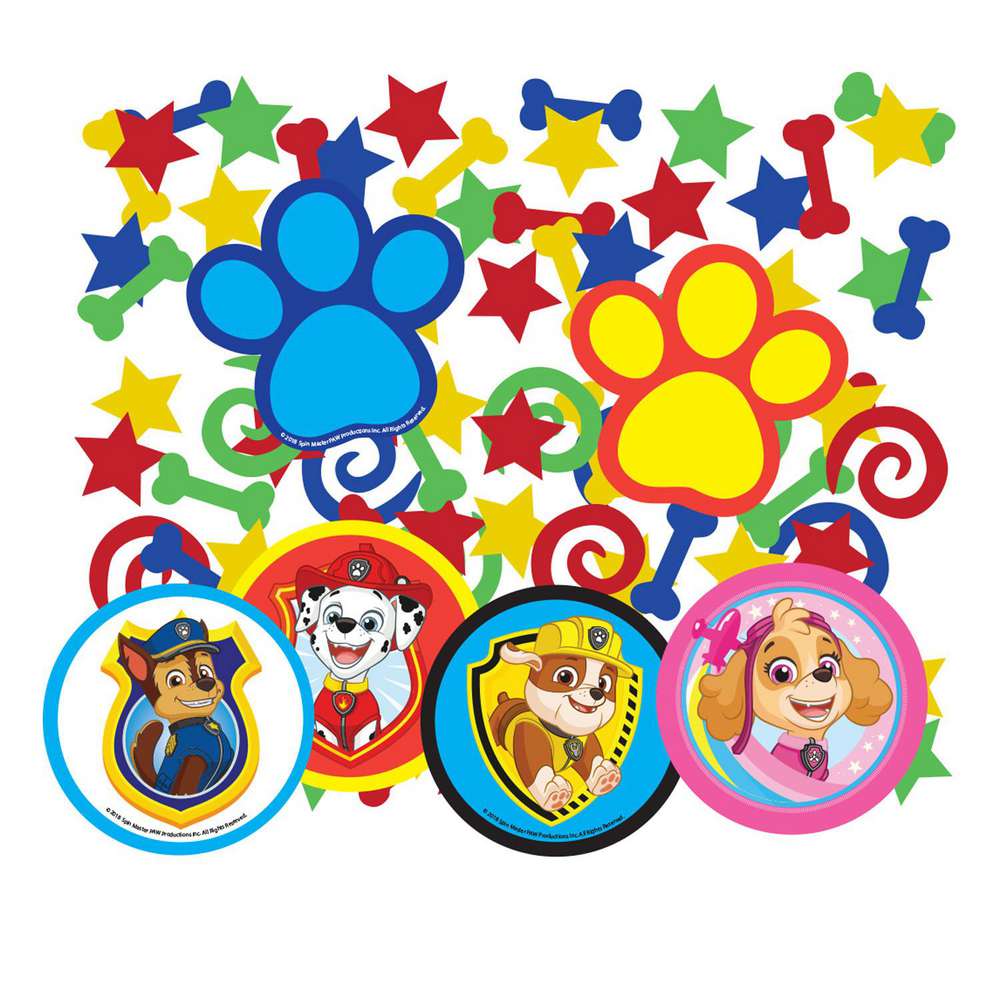 Produktabbildung amscan Konfetti Paw Patrol 2018 
