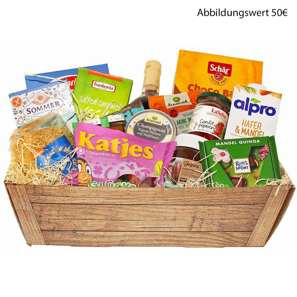 Produktabbildung keine Marke Präsentkorb Vegan