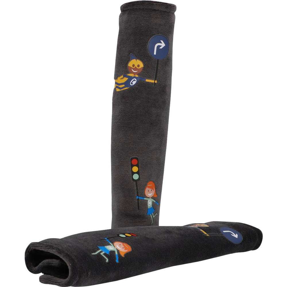 Produktabbildung Cartrend Kids-Gurtpolster-Set grau