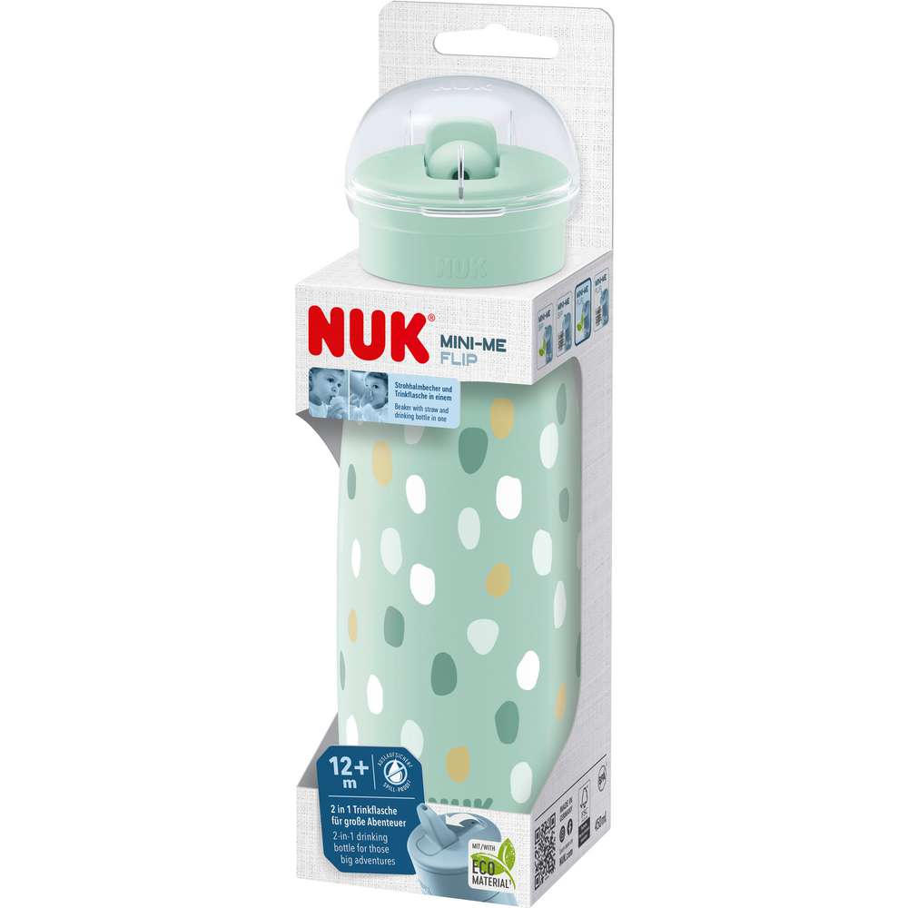 Produktabbildung Nuk Trinkflasche 2in1 Mini-Me Flip, sortiert