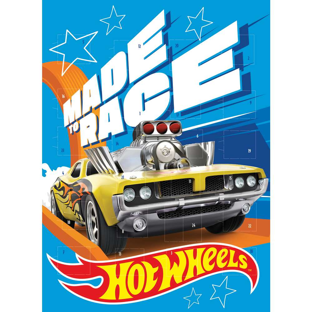Produktabbildung Windel Adventskalender Hot Wheels