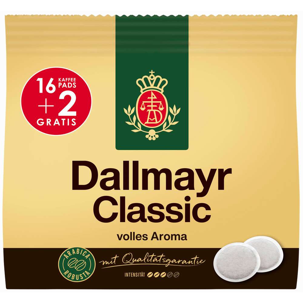 Produktabbildung Dallmayr Kaffee Pads, Classic