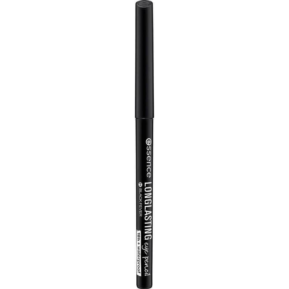 Produktabbildung essence Kajalstift long lasting, Nr. 01, black fever