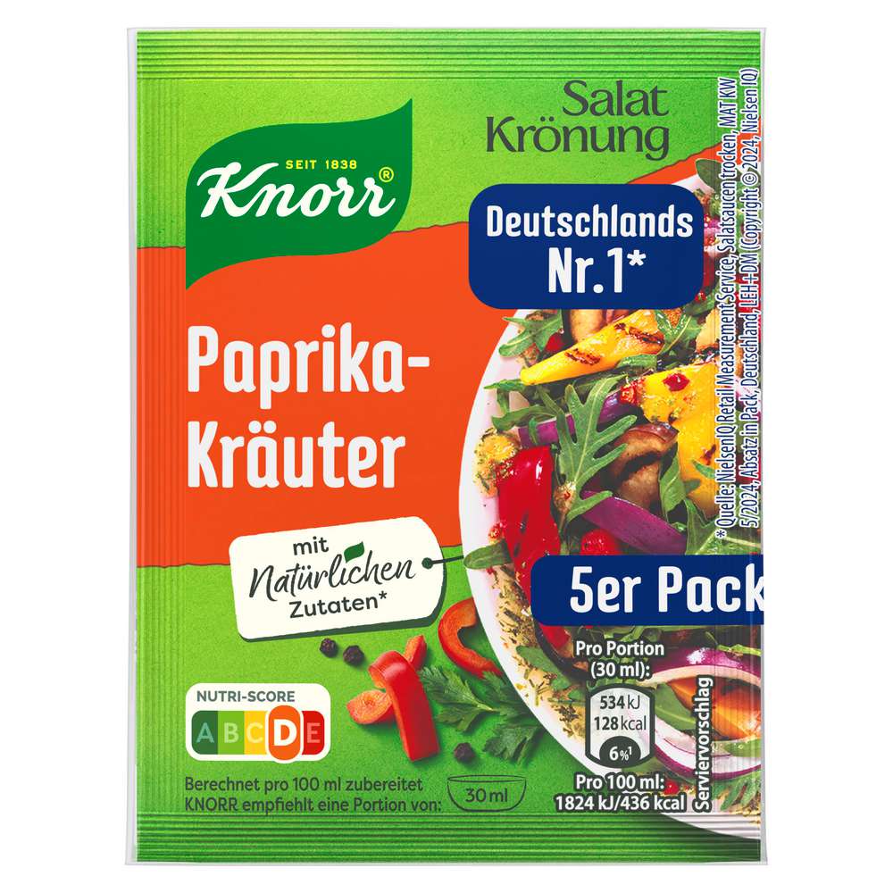 Produktabbildung Knorr Salat Krönung, Paprika-Kräuter