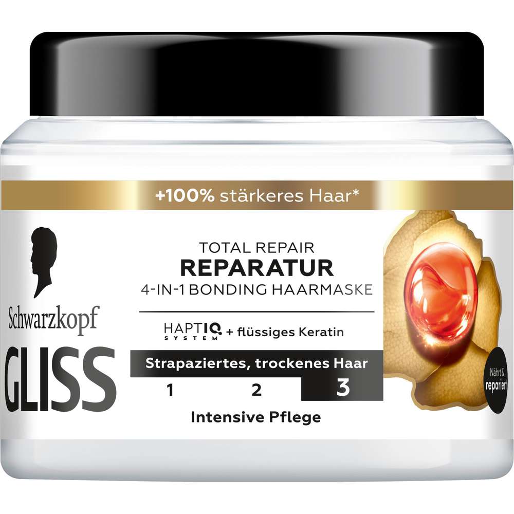 Produktabbildung Schwarzkopf Gliss Haarmaske Total Repair 
