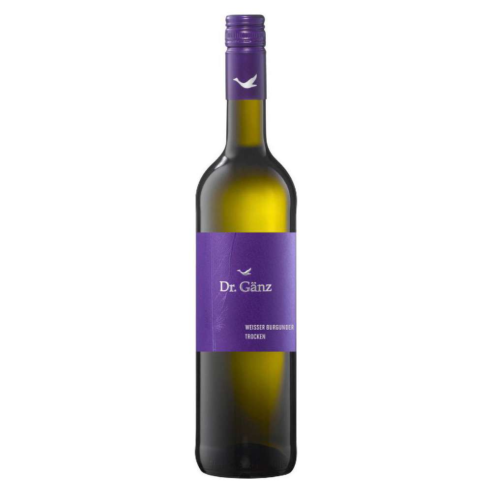Produktabbildung Dr. Gänz Weißer Burgunder, Weißwein