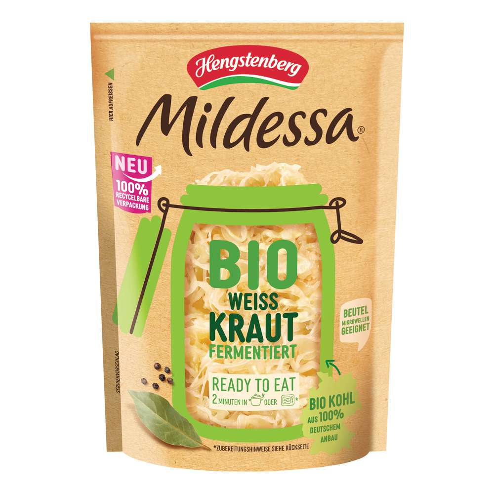 Produktabbildung Mildessa Bio Weißkraut