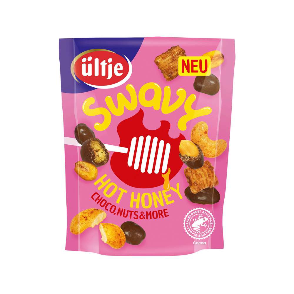 Produktabbildung Ültje Swavy Hot Honey, Choco, Nuts & More