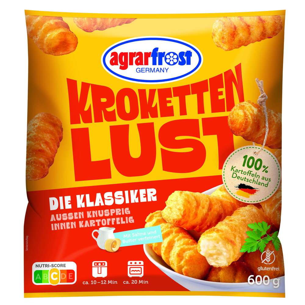 Produktabbildung Agrarfrost Genießer Kroketten, tiefgekühlt