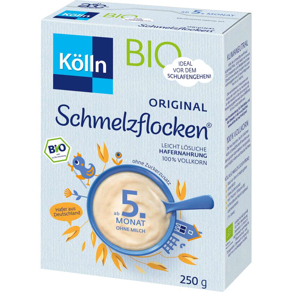 Produktabbildung Kölln Bio Schmelzflocken