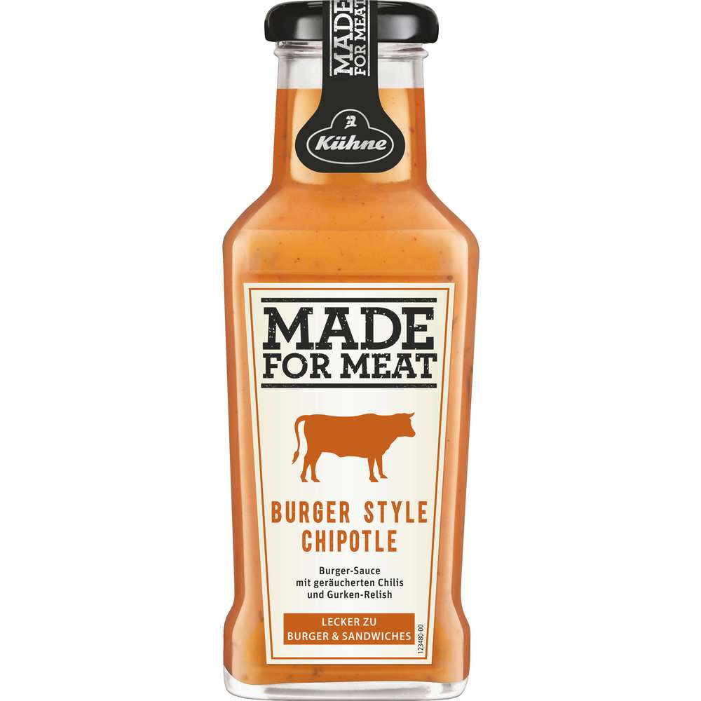 Produktabbildung Kühne Grillsauce Made for Meat, Chipotle Burger Style