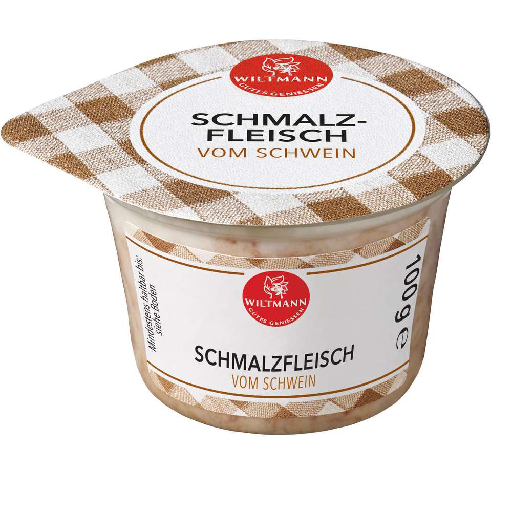 Produktabbildung Wiltmann Schmalzfleisch vom Schwein