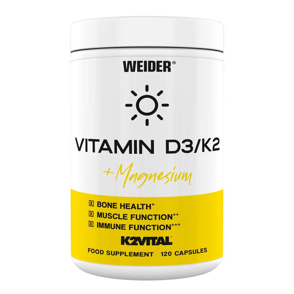 Produktabbildung Weider Vitamin D3/K2 + Magnesium