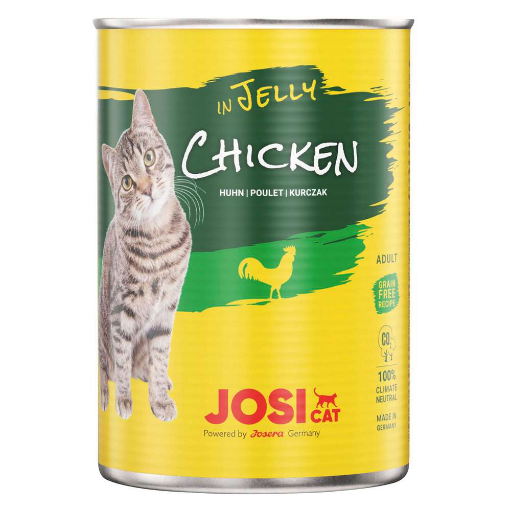 Produktabbildung JosiCat Katzen-Nassfutter, Huhn in Gelee