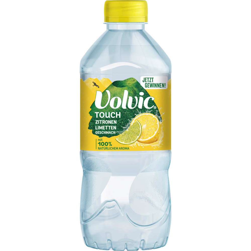 Produktabbildung Volvic Mineralwasser Touch, Zitronen-Limetten-Geschmack, Naturell