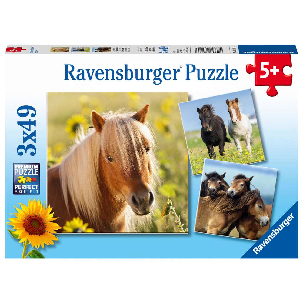 Produktabbildung Ravensburger Puzzle Liebe Pferde