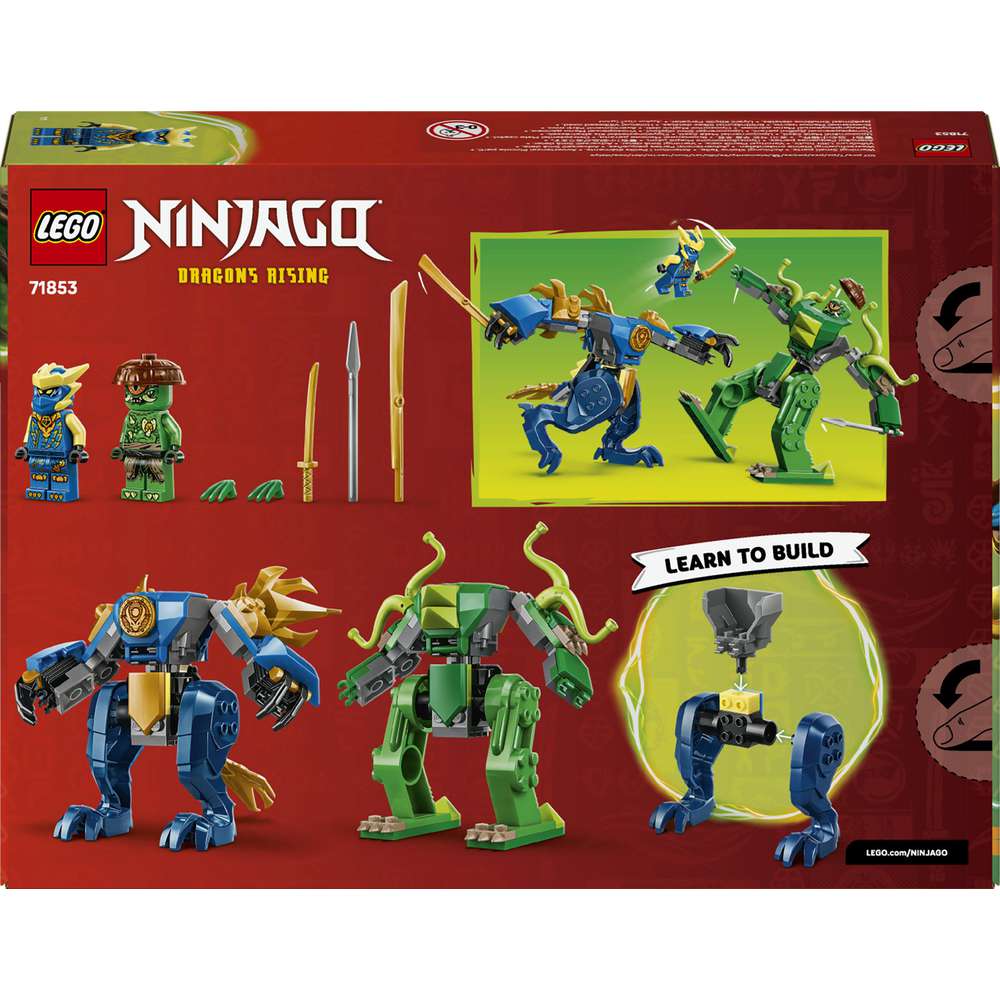 Produktabbildung Lego LEGO NINJAGO Duell mit Jays Drachen-Mech 71853
