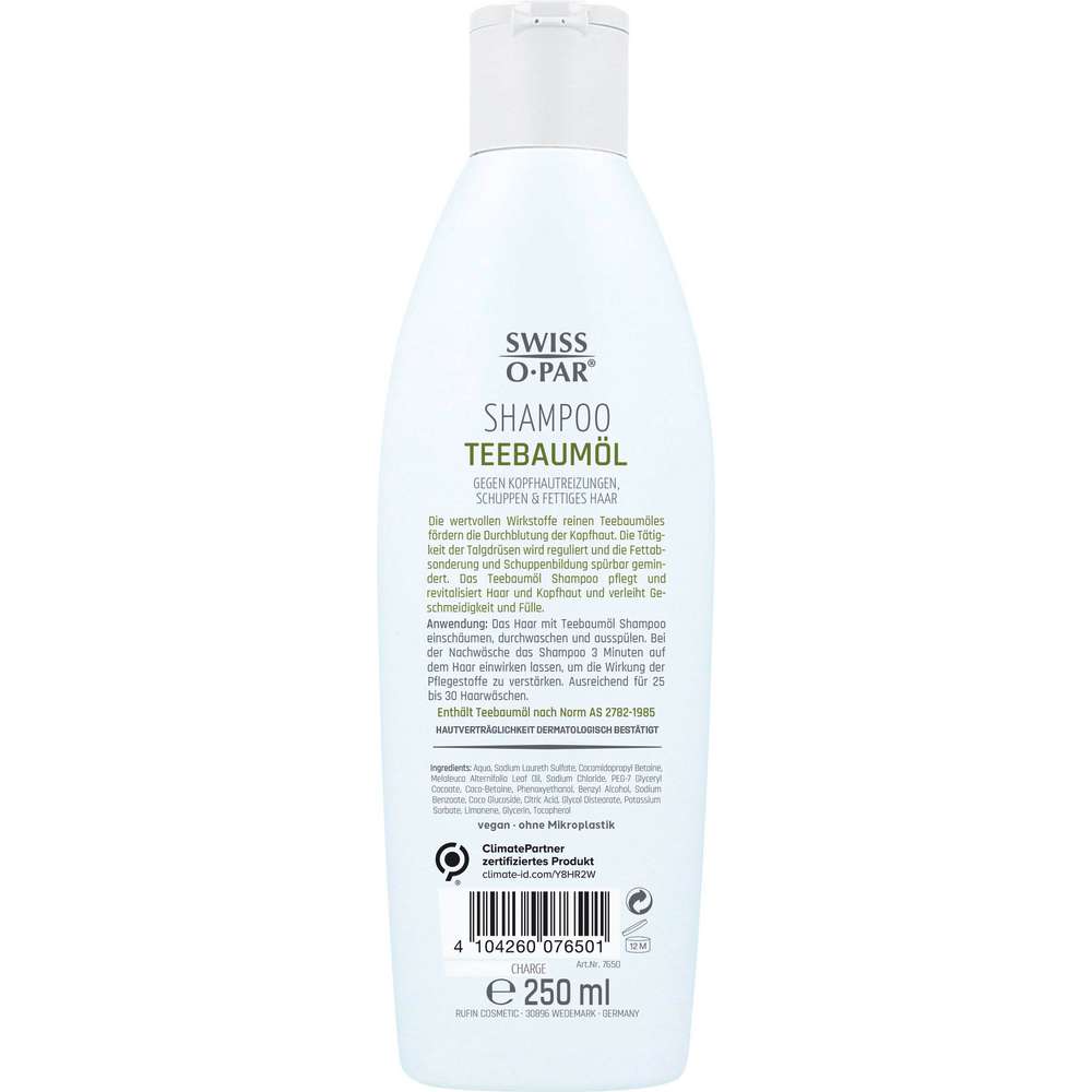 Produktabbildung Swiss-o-Par Shampoo Teebaumöl