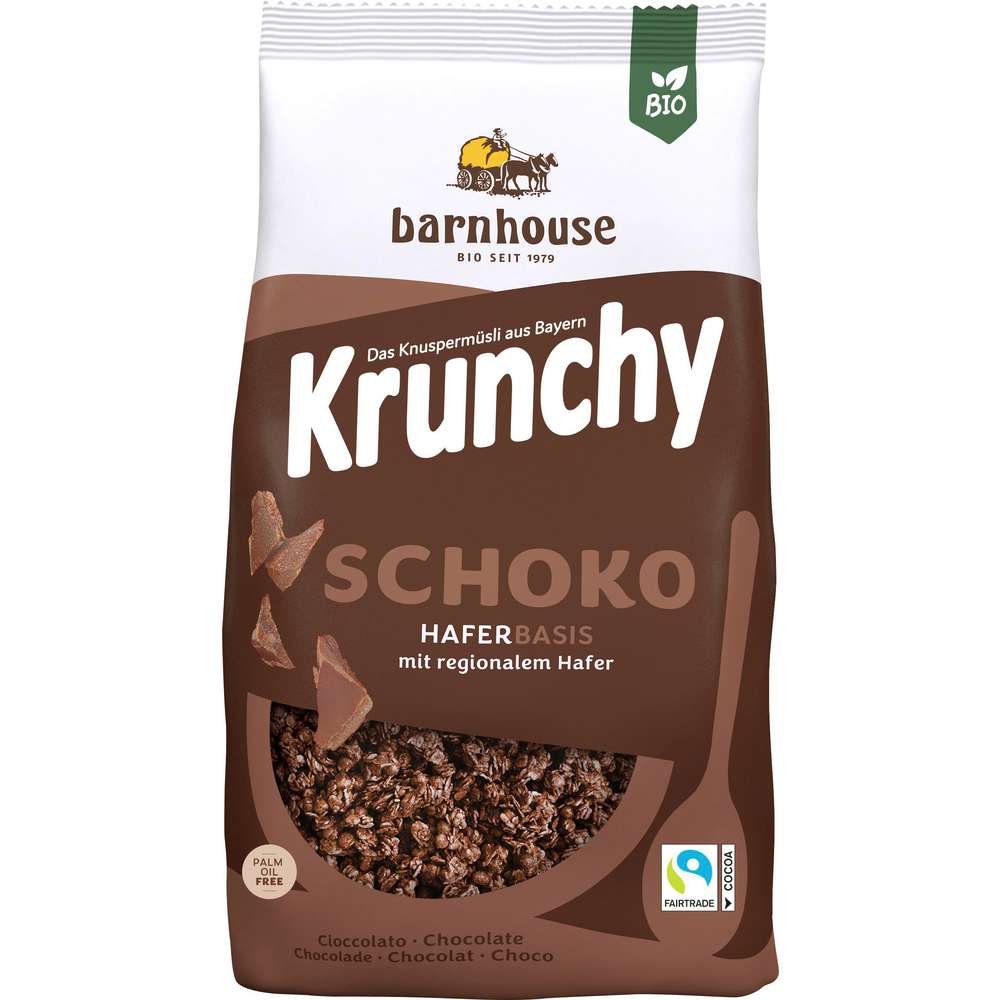 Produktabbildung barnhouse Krunchy Müsli, Schoko