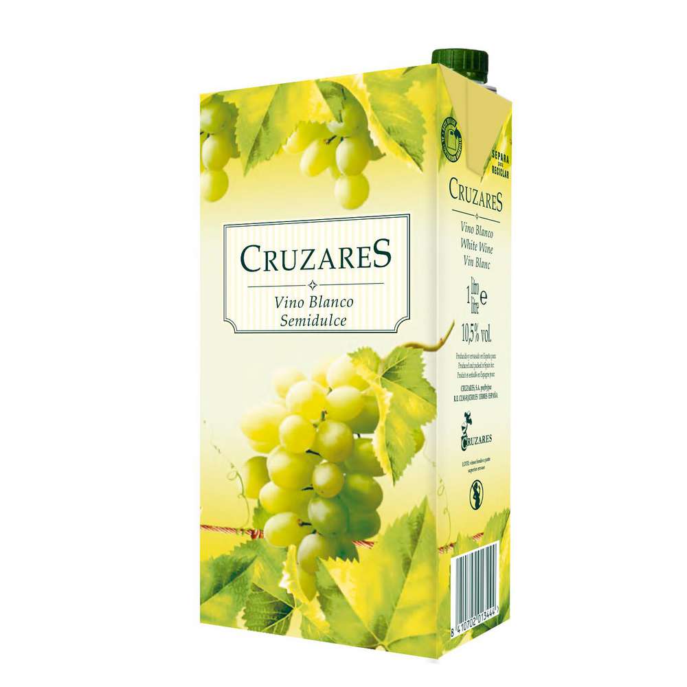 Produktabbildung Cruzares Blanco Semidulce Tetra