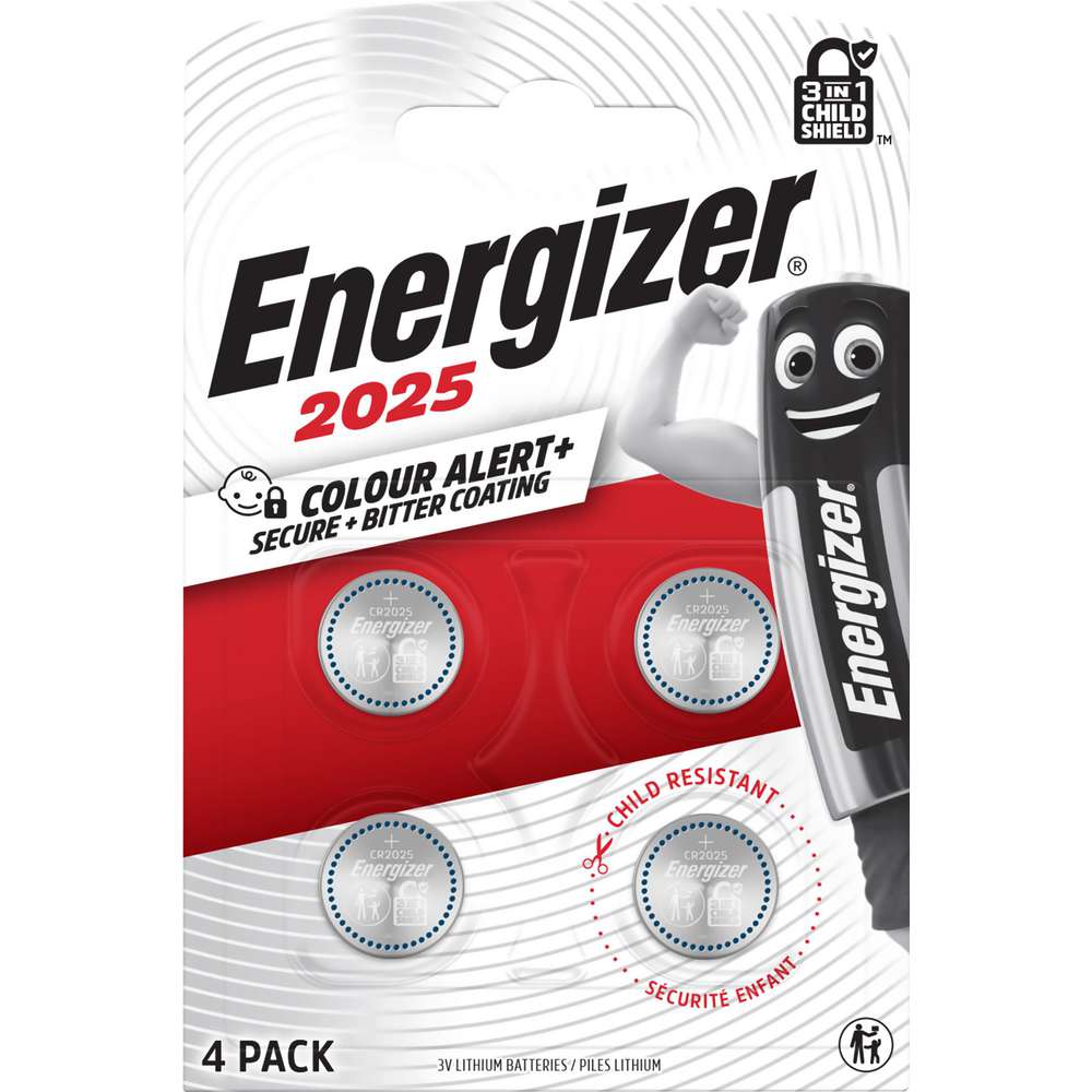 Produktabbildung Energizer Lithium Knopfbatterie CR2025