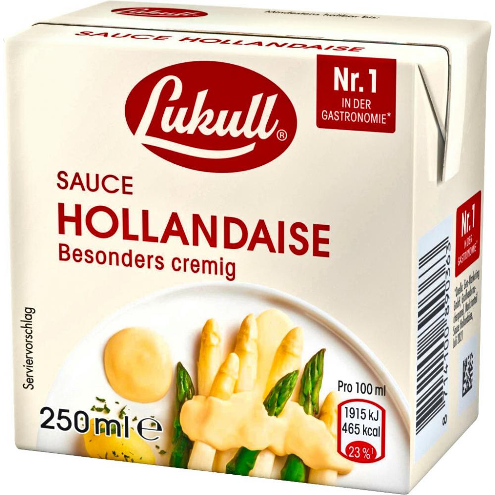 Produktabbildung keine Marke Lukull Sauce Hollandaise, 250 ml