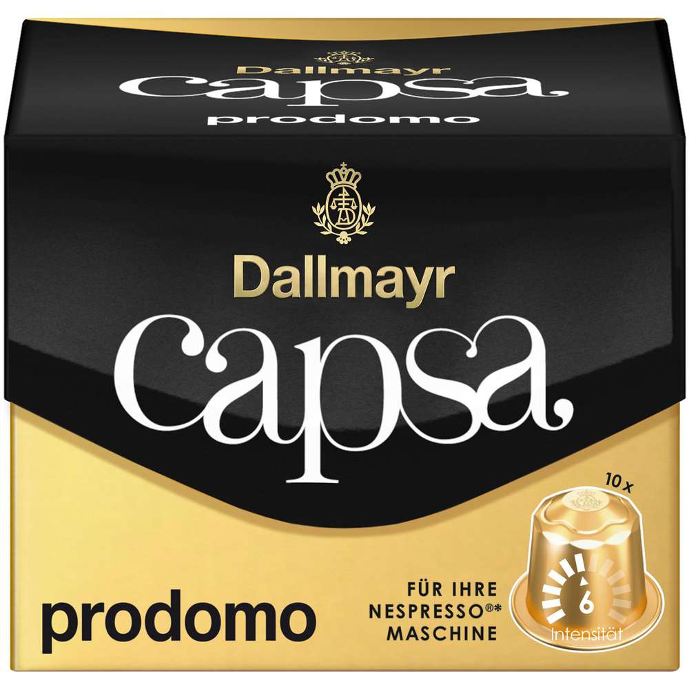 Produktabbildung Dallmayr Kaffee Kapseln Capsa, Lungo prodomo