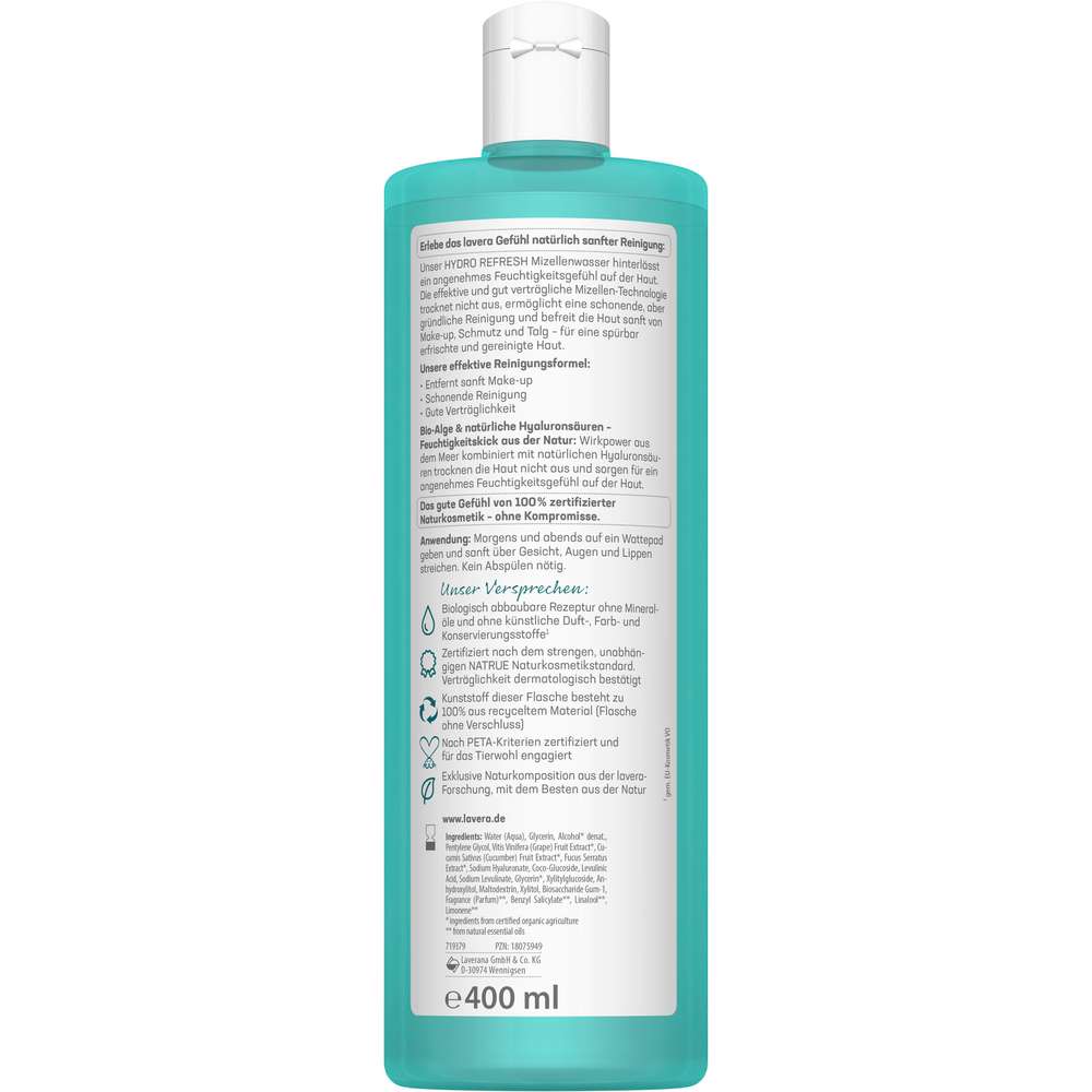 Produktabbildung lavera Hydro Refresh Mizellenwasser