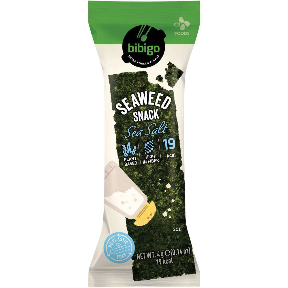 Produktabbildung Bibigo Seealgen Snack, Sea Salt