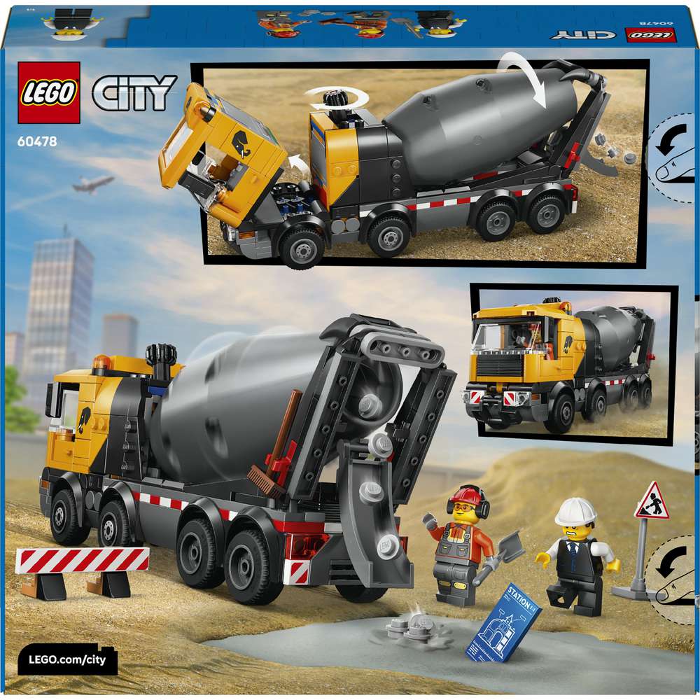 Produktabbildung Lego LEGO City Betonmischer 60478