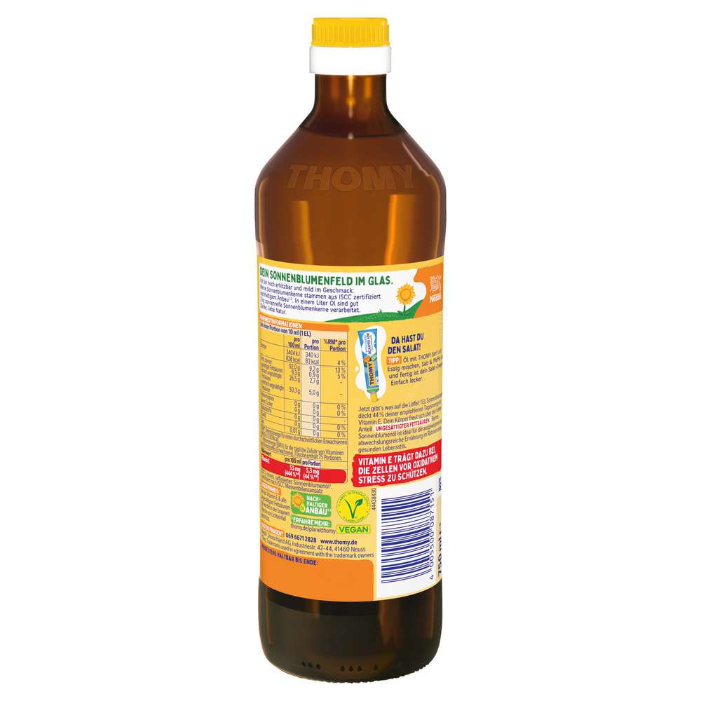 Produktabbildung Thomy Sonnenblumenöl
