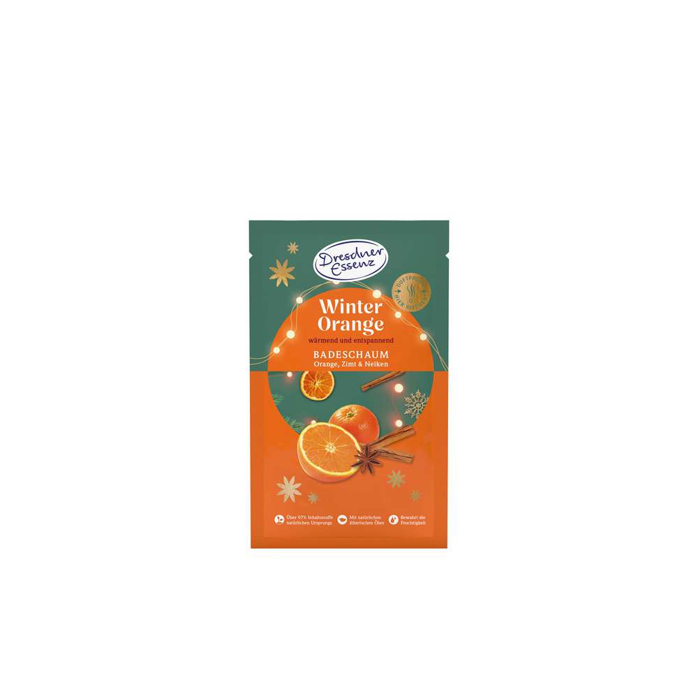 Produktabbildung Dresdner Essenz Badeschaum Winterorange