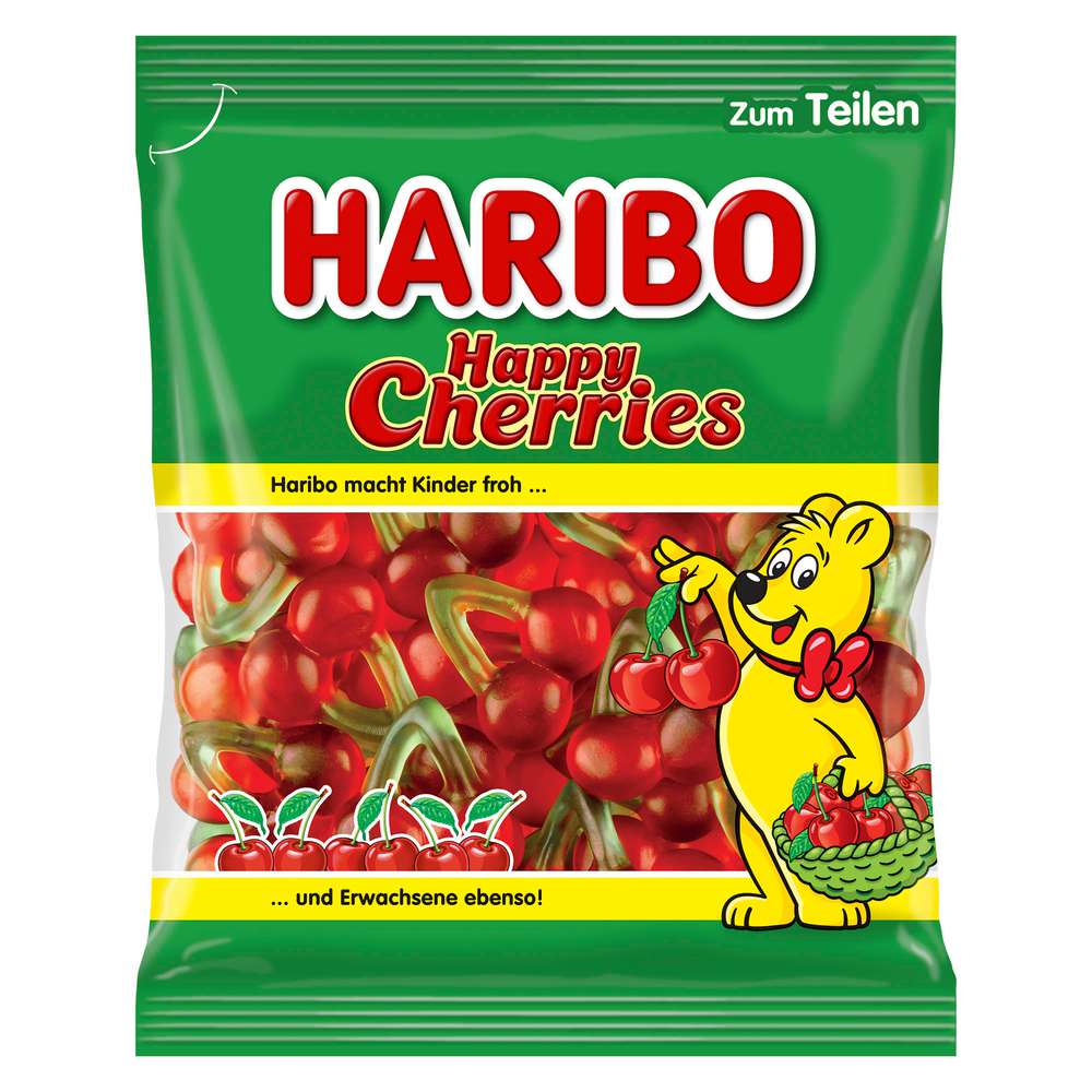 Produktabbildung Haribo Fruchtgummi Happy Cherries