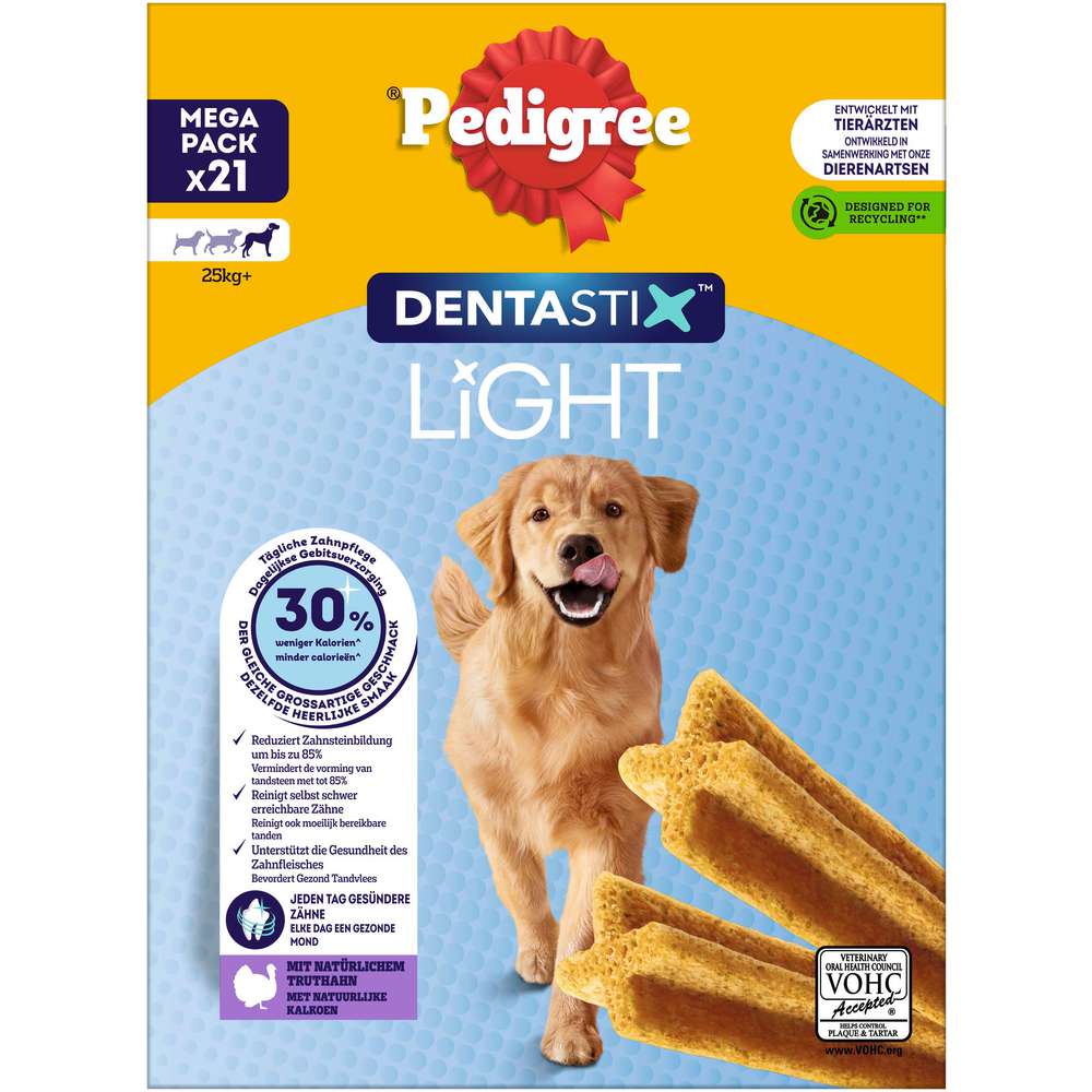 Produktabbildung Pedigree Hunde-Snack Dentastix Light, Mega Pack