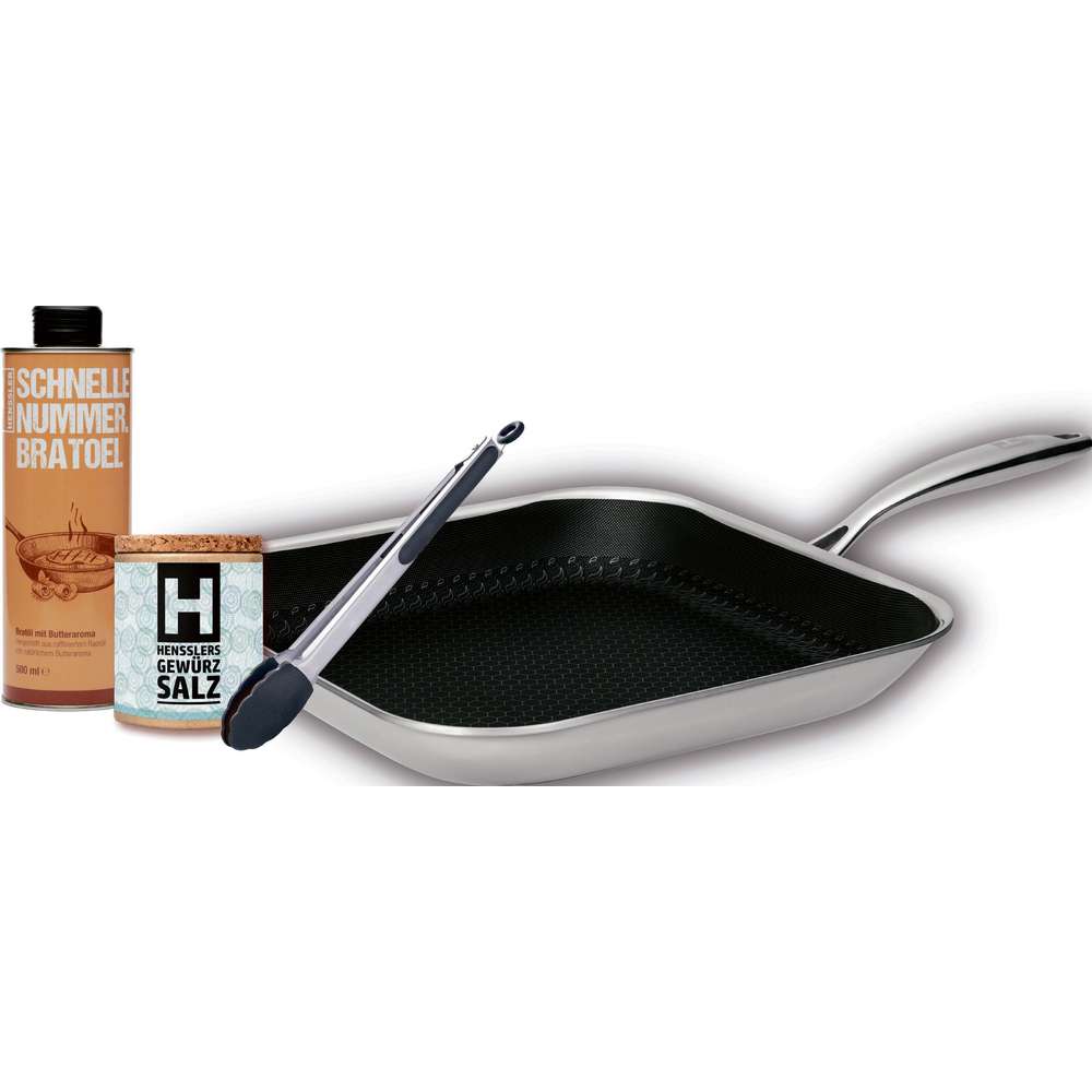 Produktabbildung Hensslers  Brat- und Grill Kochbox, 4-teilig