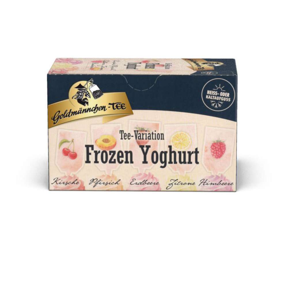 Produktabbildung Goldmännchen Früchtetee Frozen Yoghurt