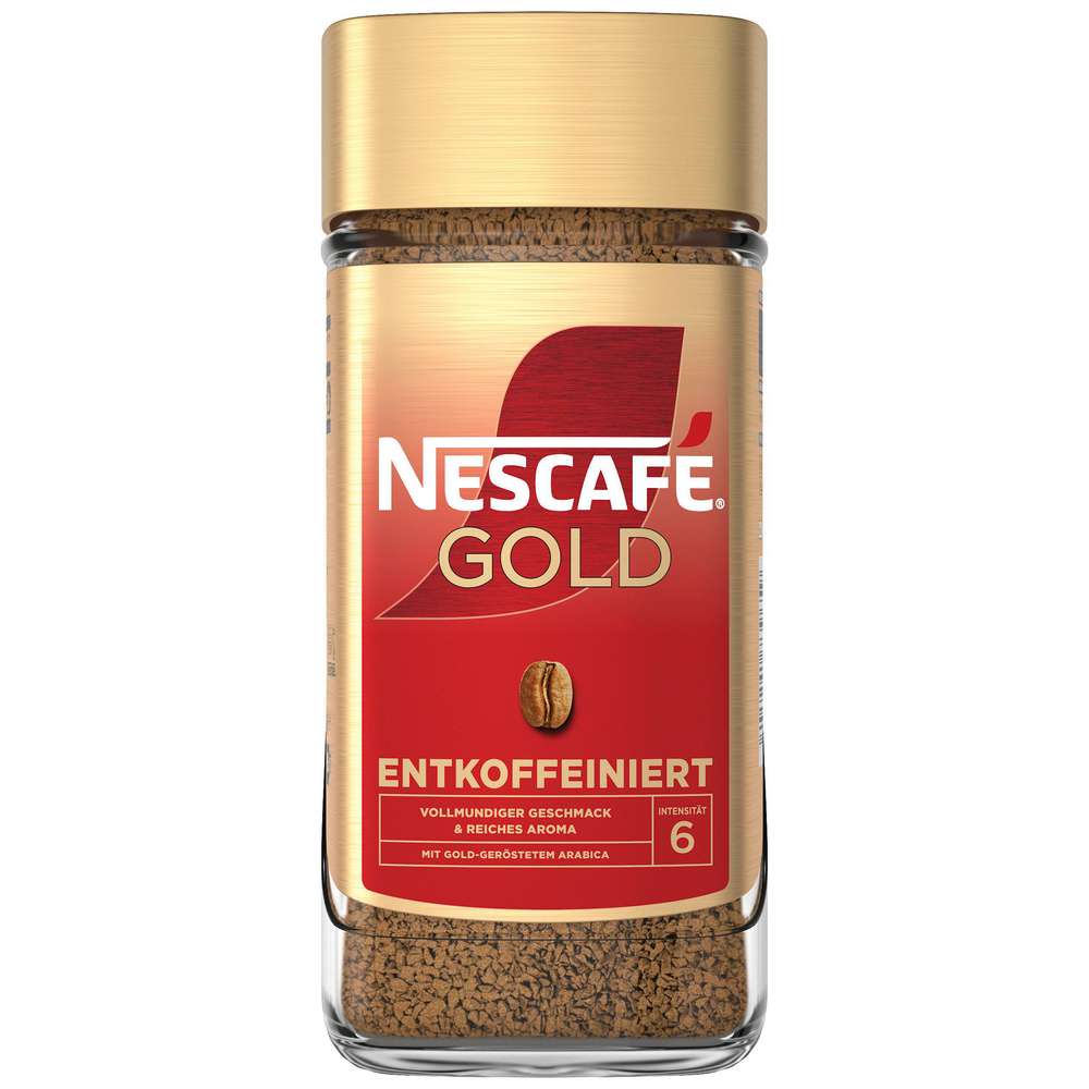 Produktabbildung Nescafe Gold Instant-Kaffee Entkoffeiniert