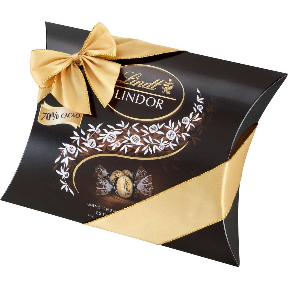 Produktabbildung Lindt Lindor Schokokugeln, extra dunkel 70%, Kissenpackung