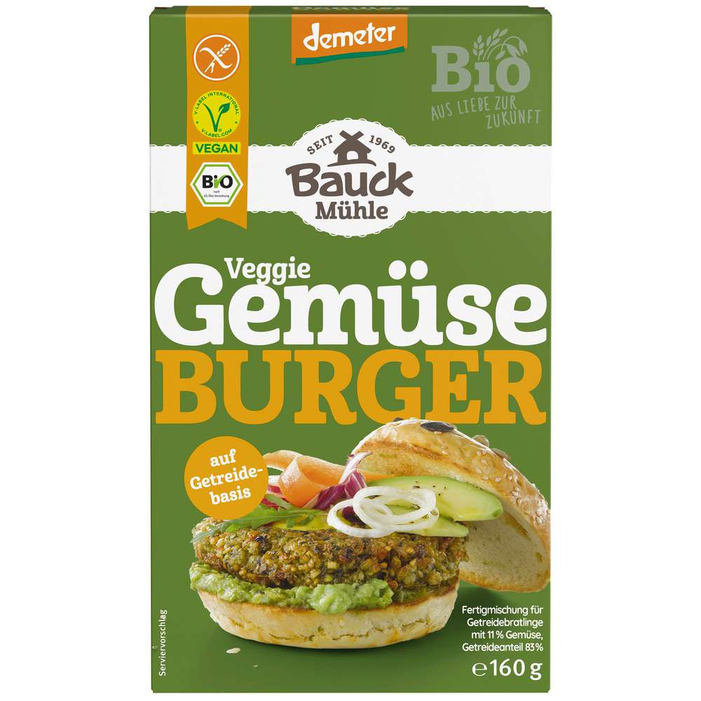 Produktabbildung Bauckhof Bio Gemüse-Burger