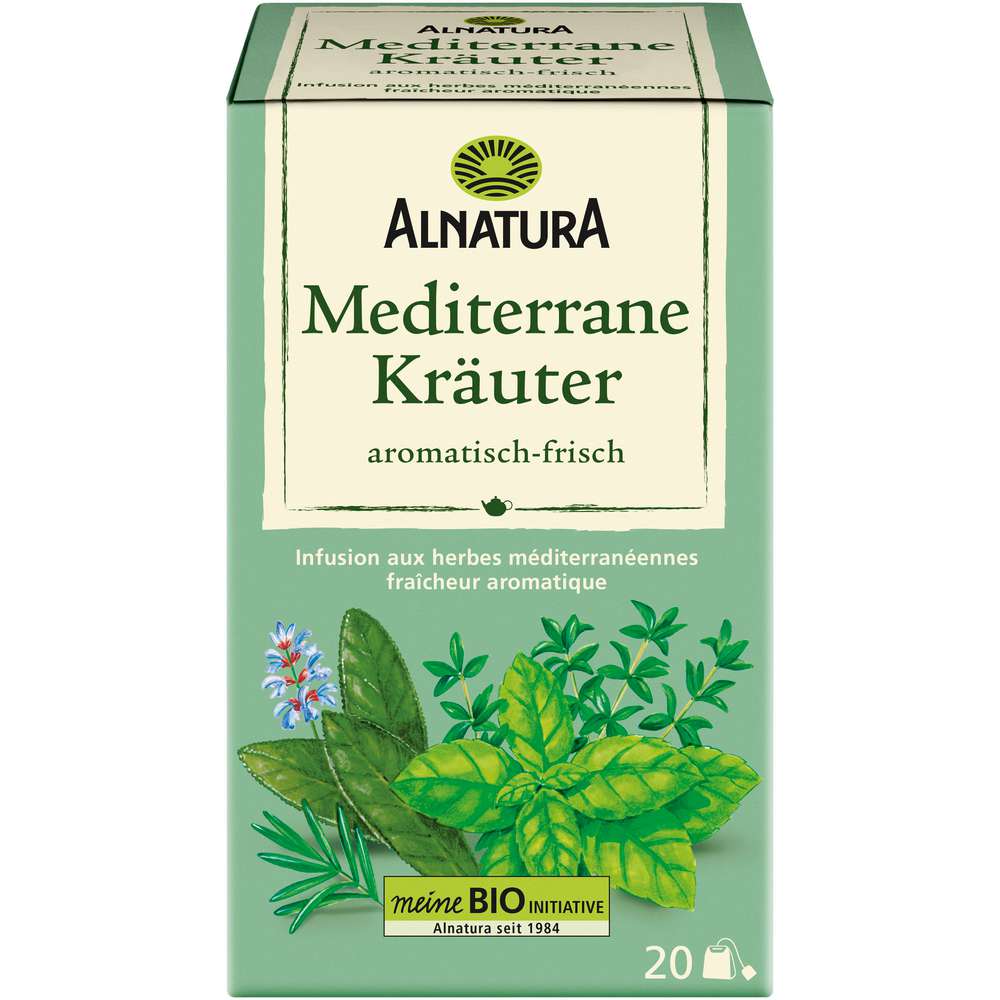 Produktabbildung Alnatura Mediterraner Kräuter-Tee