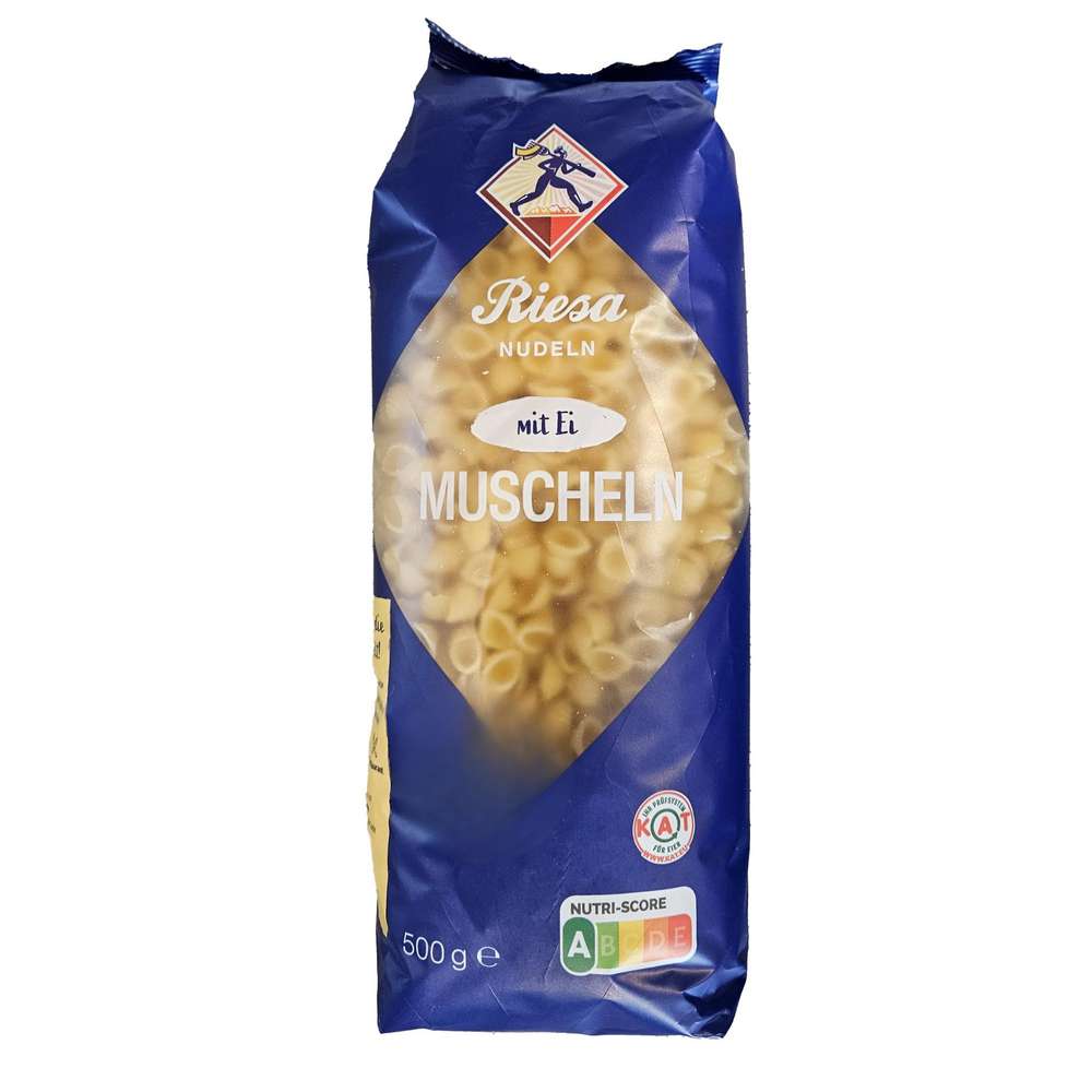 Produktabbildung Riesa Suppennudeln, Muscheln