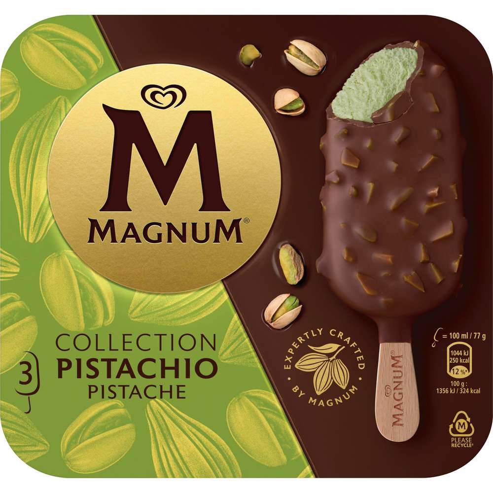 Produktabbildung Magnum Stiel-Eis Mini, Pistazie